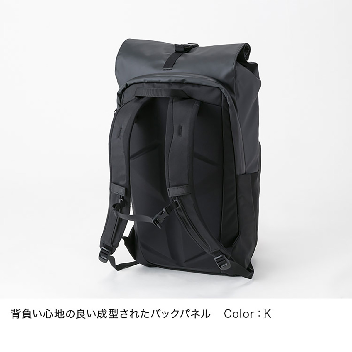 the north face scrambler roll pack