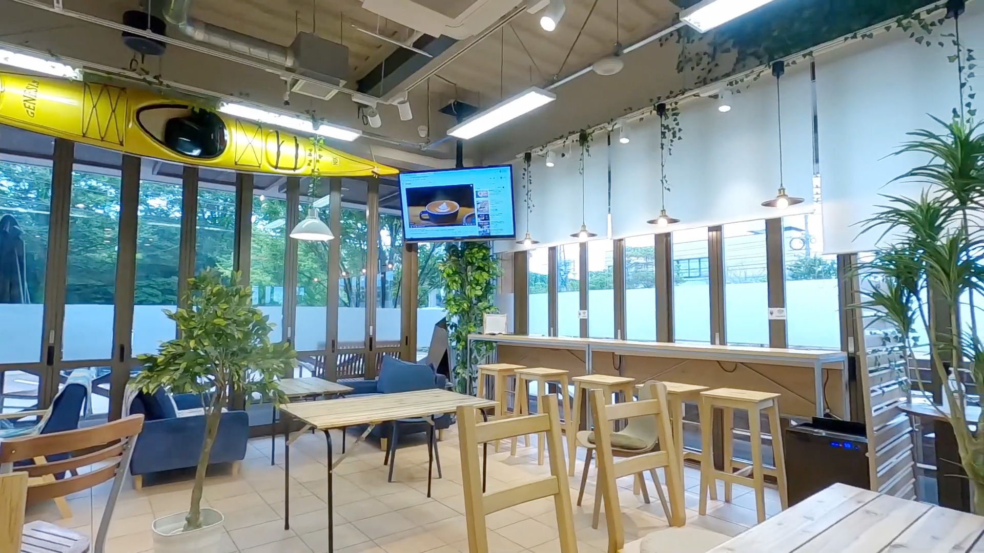 【WESTカフェ上越をリニューアル中】緑あふれる空間にイメチェン【ウエストDIY部】
