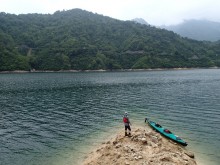 銀山湖カヤックキャンプ