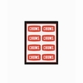 Sticker CHUMS Logo Mini