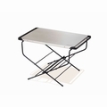 Fire Side Table Stainless Top