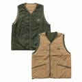 Kapok Quilting Reversible Vest(レディース)