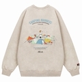 ECO HYBRID CAMPING MANNERS SOAP BUBBLES SWEATSHIRT